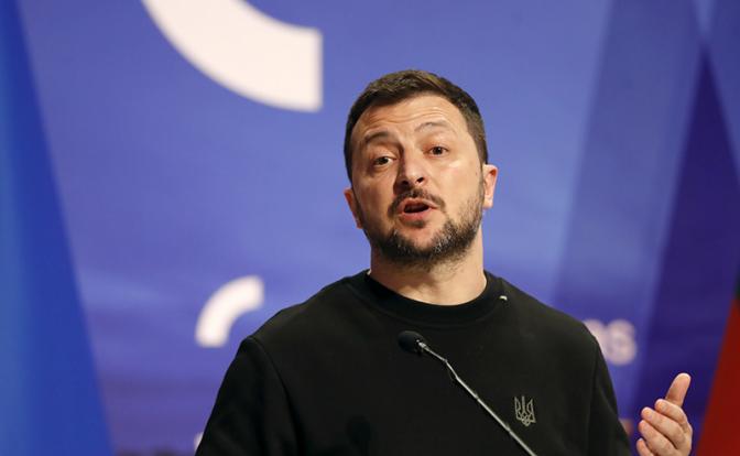 На фото: президент Украины Владимир Зеленский