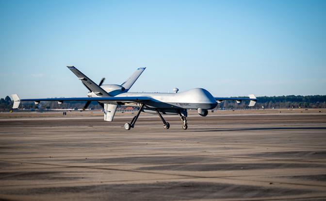 На фото: беспилотник MQ-9 Reaper