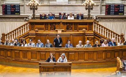 На фото: парламент Португалии