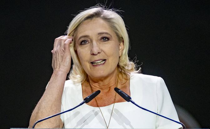 На фото: Марин Ле Пен