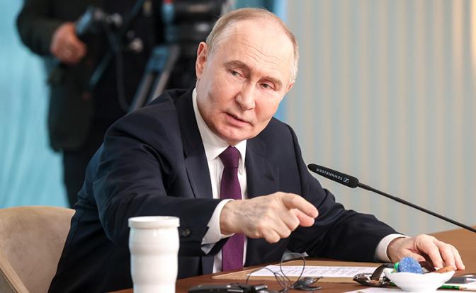 На фото: президент РФ Владимир Путин