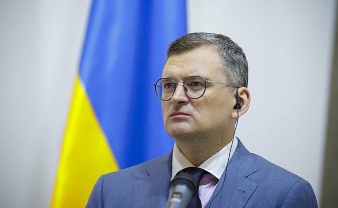 На фото: министр иностранных дел Украины Дмитрий Кулеба