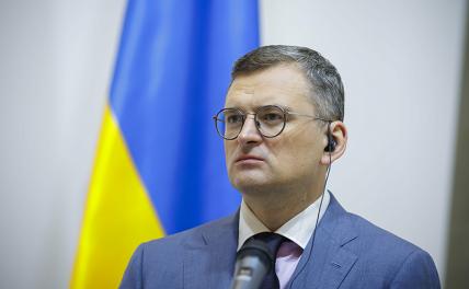 На фото: министр иностранных дел Украины Дмитрий Кулеба