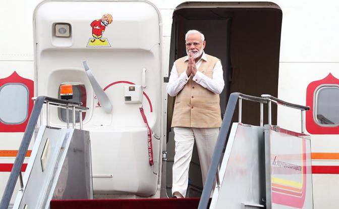 На фото: премьер-министр Индии Нарендра Моди