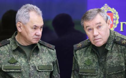 На фото: секретарь Совбеза РФ Сергей Шойгу и начальник Генштаба Валерий Герасимов