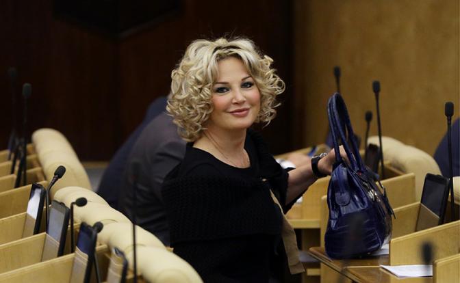 На фото: Мария Максакова*(* Минюст включил Марию Максакову-Игенбергс в реестр иноагентов.)