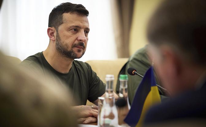 На фото: президент Украины Владимир Зеленский