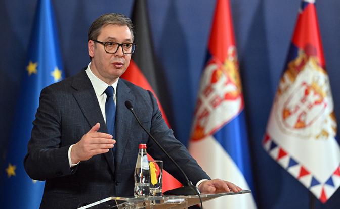 На фото: президент Сербии Александр Вучич