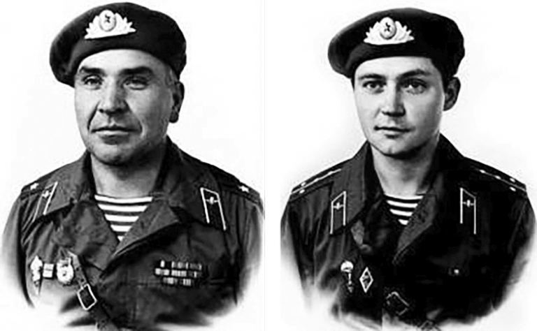 На фото (слева направо): Леонид Зуев и и Александр Маргелов