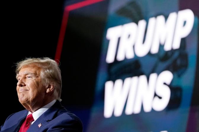 На фото: экс-президент США Дональд Трамп