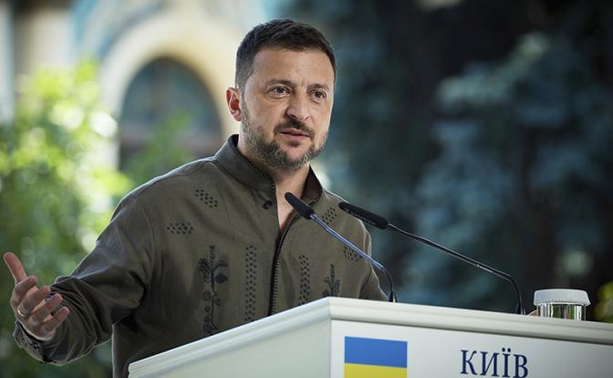 На фото: президент Украины Владимир Зеленский