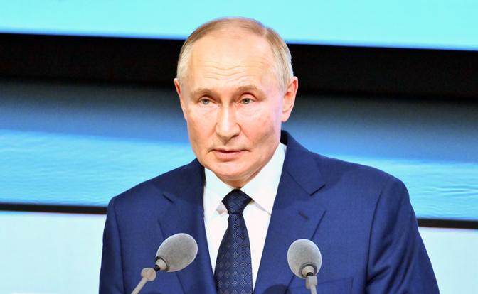 На фото: президент РФ Владимир Путин