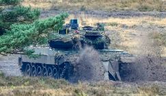 Bulgarian Military: «Леопардовое» фиаско – новейший немецкий танк ВСУ используют, как тягач для Т-72