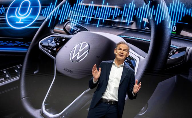 На фото: генеральный директор концерна Volkswagen AG Оливер Блюме.