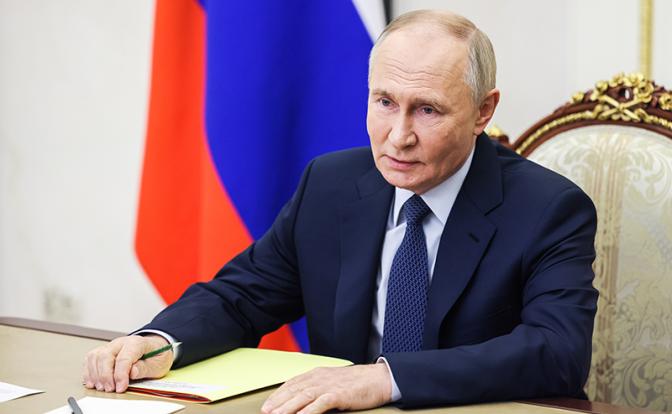 На фото: президент РФ Владимир Путин
