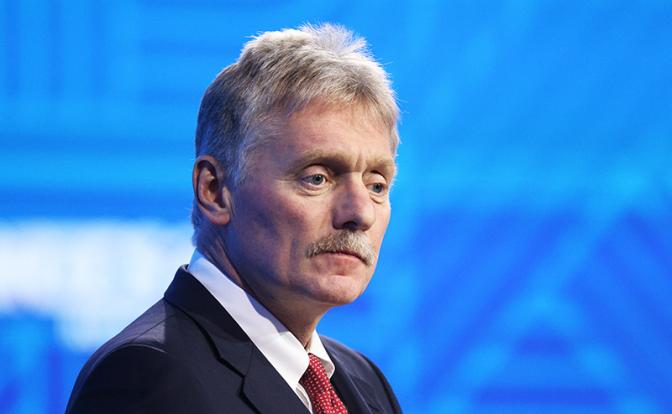 На фото: пресс-секретарь президента РФ Дмитрий Песков