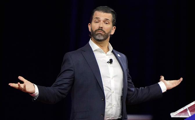 На фото: Дональд Трамп-младший, сын избранного президента США.