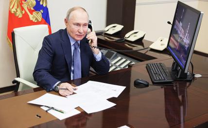 На фото: президент РФ Владимир Путин
