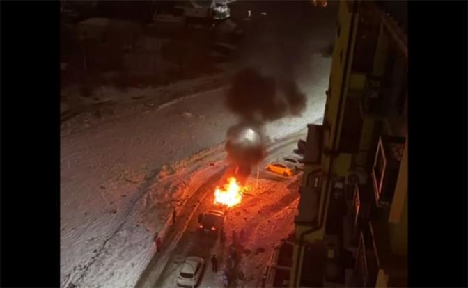 Появились подробности взрыва автомобиля в Одинцовском районе Подмосковья