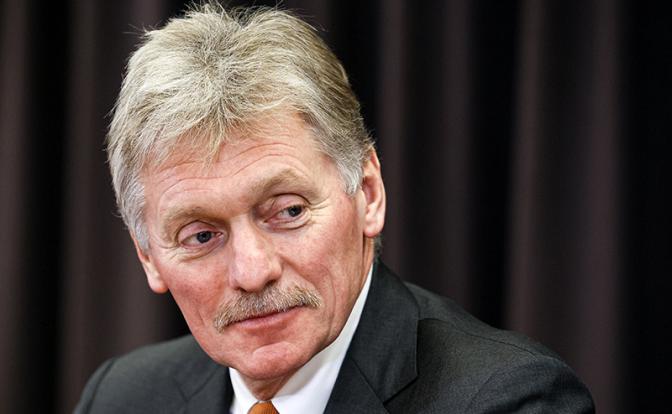 На фото: официальный представитель Кремля Дмитрий Песков