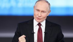 Прямая линия-2024: Президент России готов провести публичные испытания нашей ракеты средней дальности в Киеве