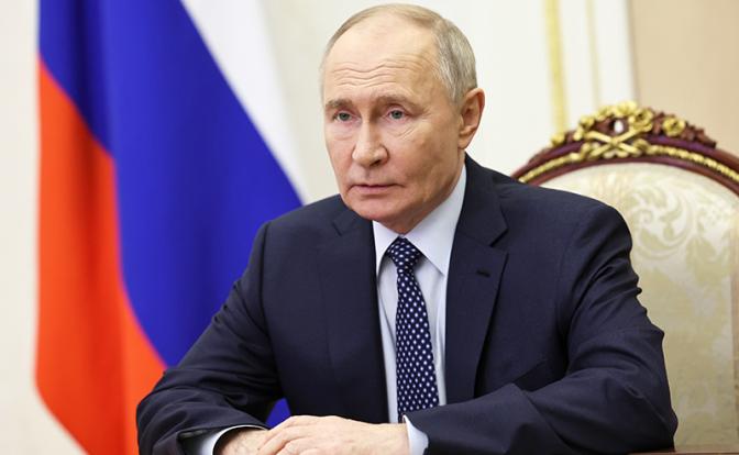 На фото: президент РФ Владимир Путин