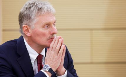 На фото: пресс-секретарь президента РФ Дмитрий Песков