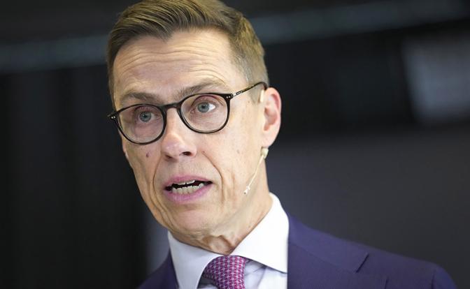 На фото: президент Финляндии Александр Стубб