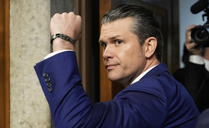 На фото: кандидат на пост министра обороны США Пит Хегсет