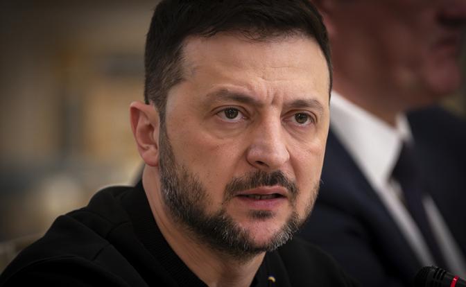 На фото: президент Украины Владимир Зеленский
