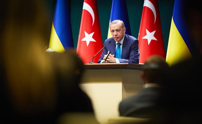 На фото: президент Турции  Реджеп Эрдоган
