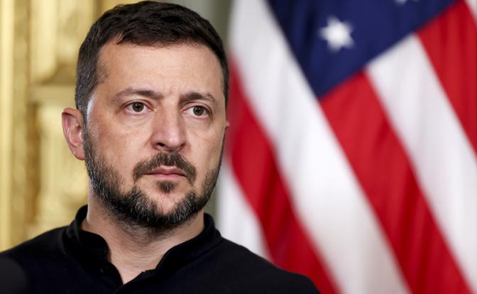 На фото: президент Украины Владимир Зеленский