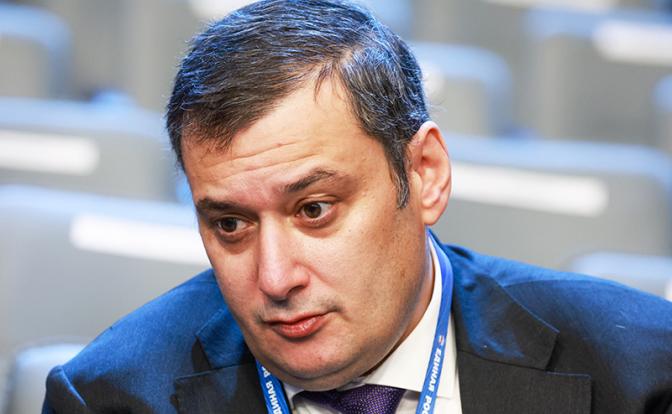 На фото: врио губернатора Курской области Александр Хинштейн