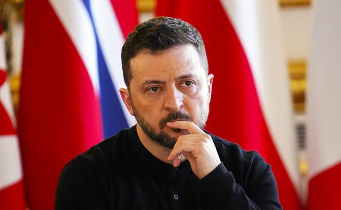 На фото: президент Украины Владимир Зеленский