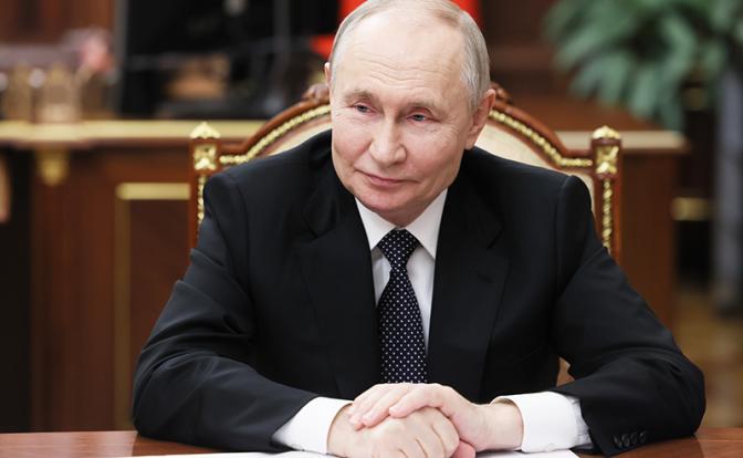 На фото: президент России Владимир Путин