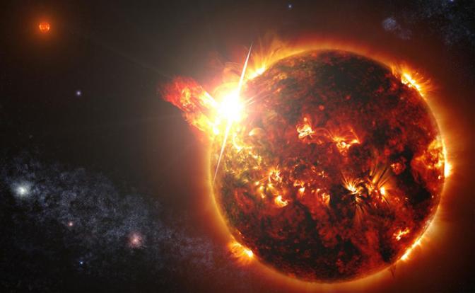 На Земле начинается затяжная магнитная буря