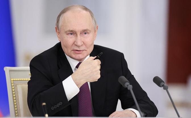 На фото: президент РФ Владимир Путин