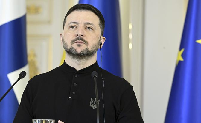 На фото: президент Украины Владимир Зеленский