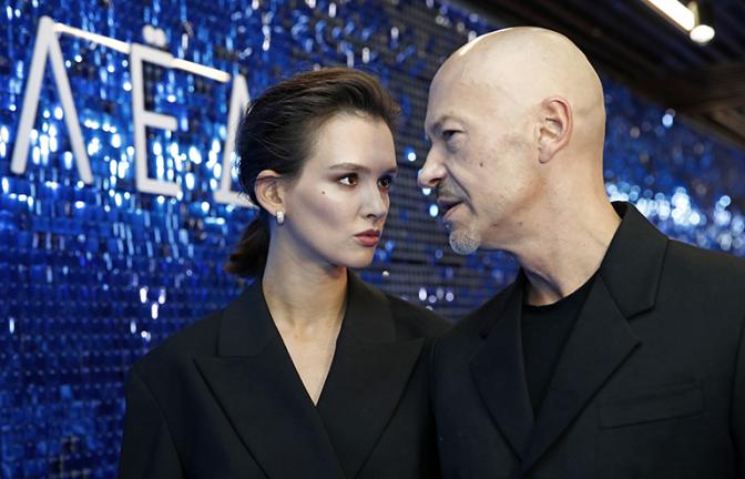 На фото: Федор Бондарчук и Паулина Андреева