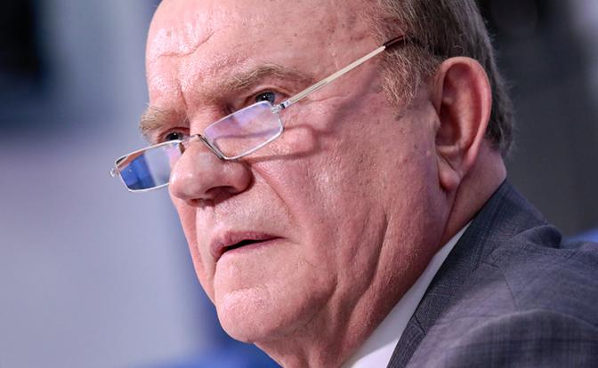 На фото: лидер КПРФ Геннадий Зюганов