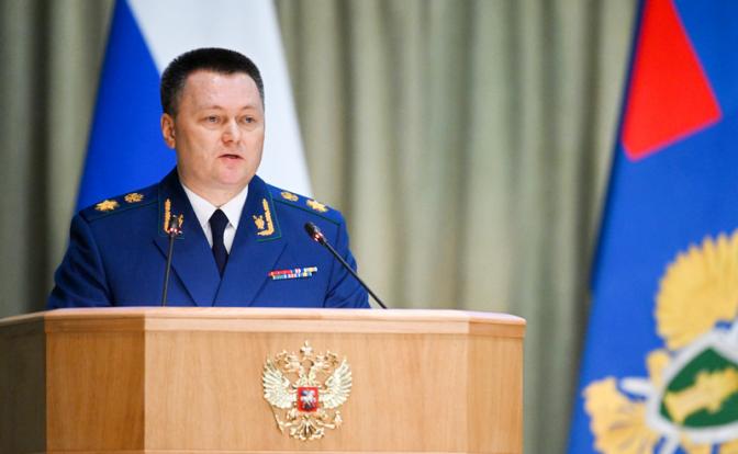 На фото: генпрокурор РФ Игорь Краснов.