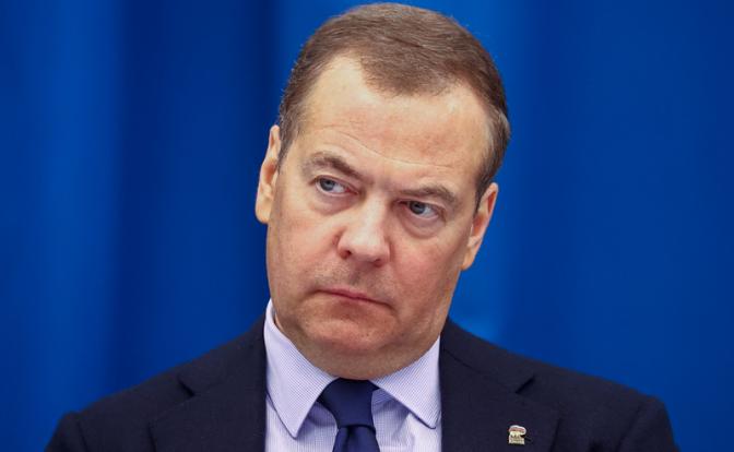 На фото: заместитель председателя Совета безопасности РФ Дмитрий Медведев