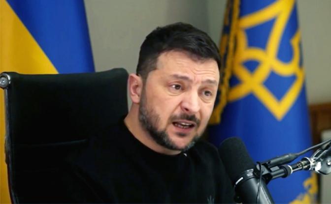 На фото: президент Украины Владимир Зеленский.