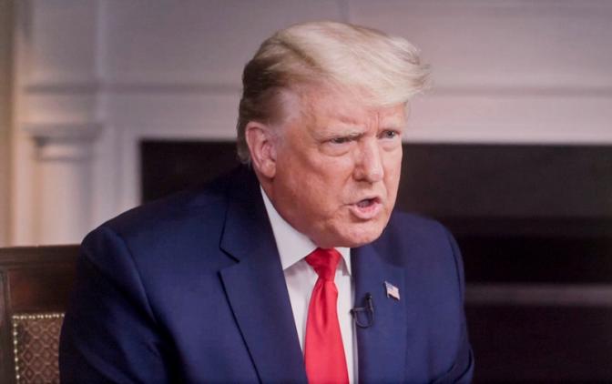 На фото: президент США Дональд Трамп