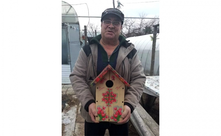На фото: охранник Павел Червяков.