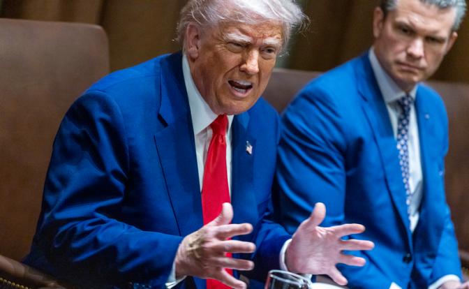 На фото: президент США Дональд Трамп.
