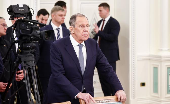 На фото: министр иностранных дел РФ Сергей Лавров.