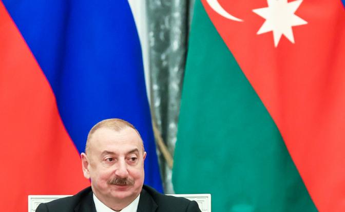 На фото: президент Азербайджана Ильхам Алиев