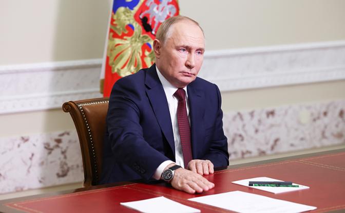 На фото: президент РФ Владимир Путин