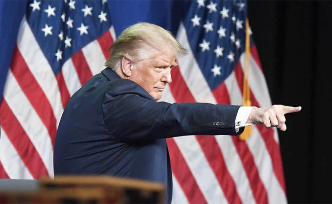 На фото: президент США Дональд Трамп